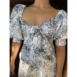 Silvia Tcherassi Aosta Floral Blouse